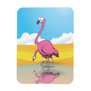 flamingos magnet
