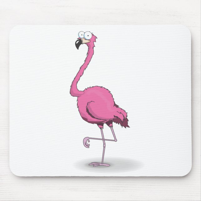 Flamingos Mouse Pad (Front)