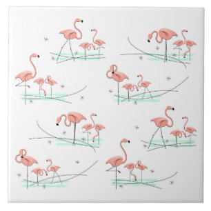 Flamingos Multi tile