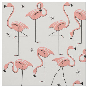 Flamingos Pink fabric