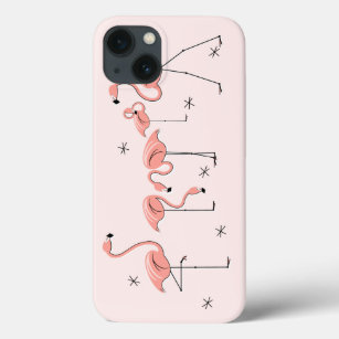 Flamingos Pink Group iPad case