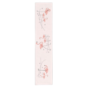 Flamingos Pink Group table runner
