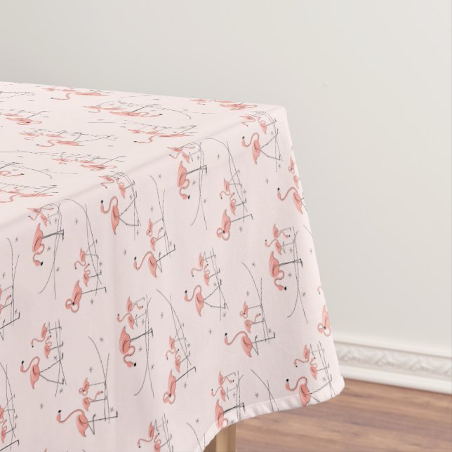 Flamingos Pink Multi tablecloth (In Situ)