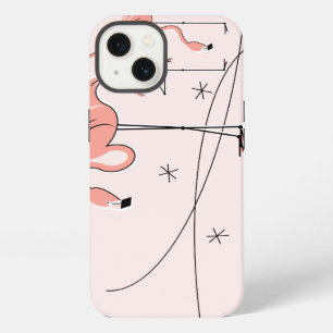 Flamingos Pink Trio 3 iPad case
