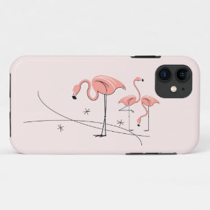 Flamingos Pink Trio 3 iPhone 11 case