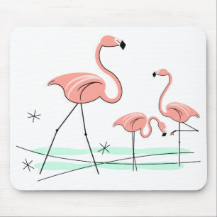 Flamingos Trio 2 mousepad