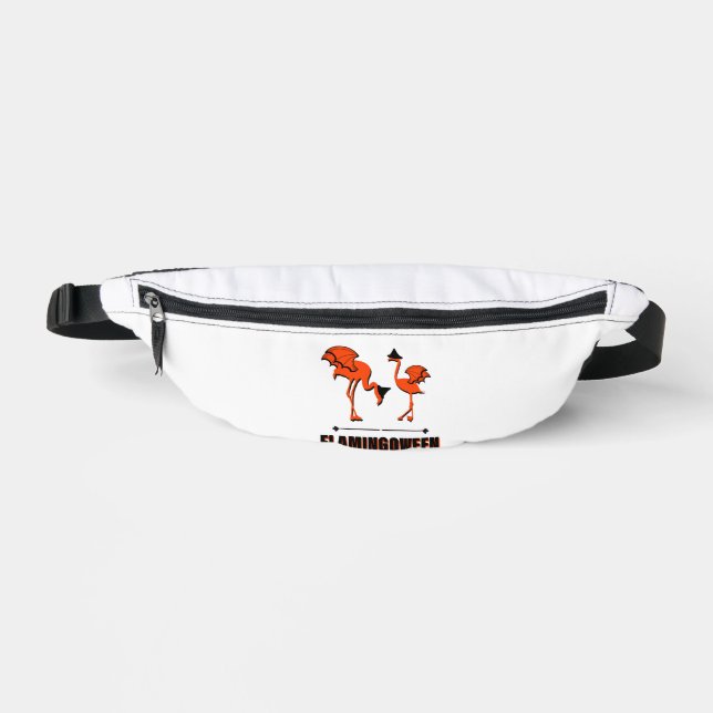 Flamingoween - Halloween Fanny Pack (Front)