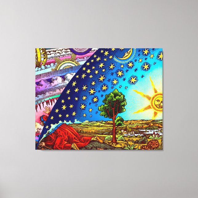 Flammarion Dome Canvas Print (Front)