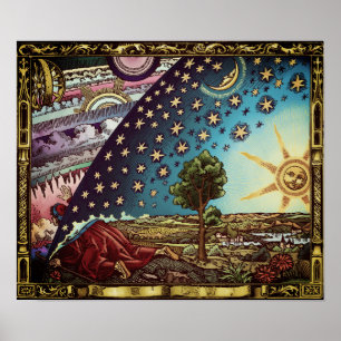 Flammarion Dome (Fog setting) Poster