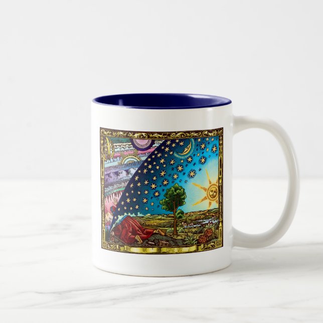 Flammarion Dome Mug!! AWESOME Two-Tone Coffee Mug (Right)