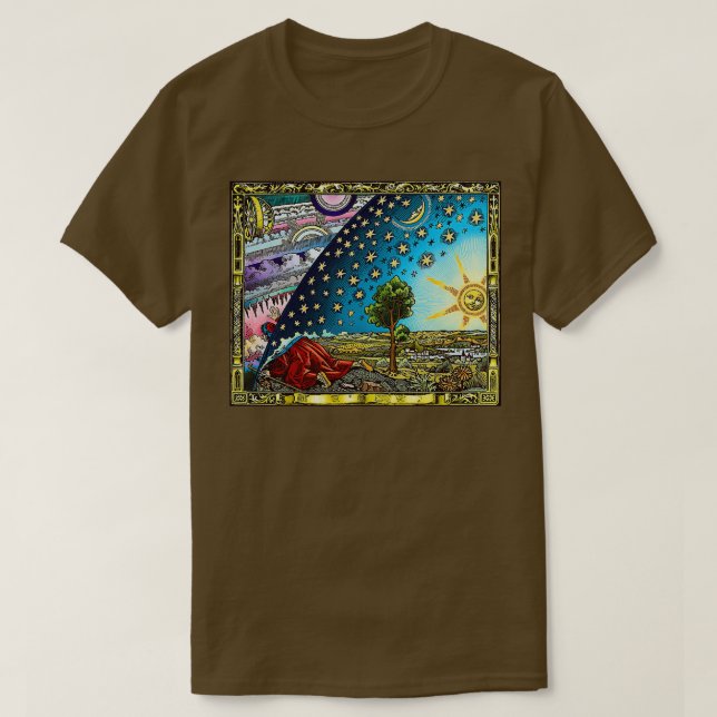 Flammarion Engraving T-Shirt (Design Front)