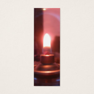 Flamme à l'intérieur de d'un pot en verre