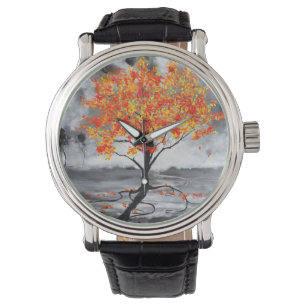 Flamme dans la montre crépusculaire par Stefan