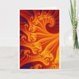 Flamme de fractale - carte
