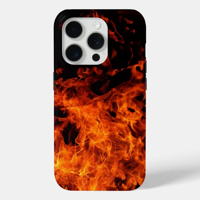 flamme IPhone 15 coques (Verso)