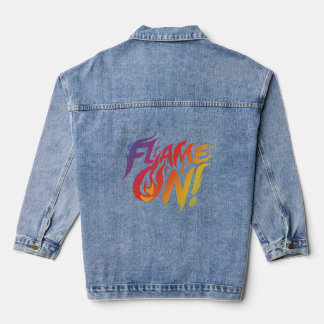 FLAMME ! ! Jean Jacket