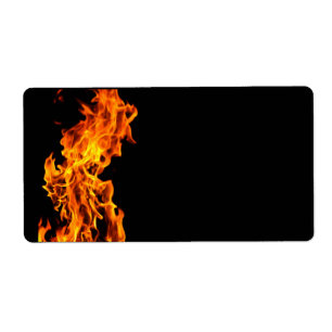 Flamme orange