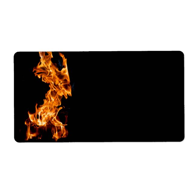 Flamme orange (Devant)