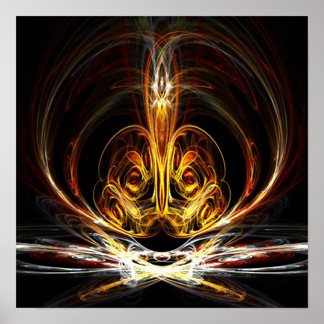 Flamme spirituelle - Poster (Devant)