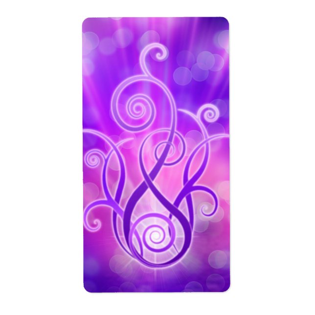 Flamme violette / Feu violet (Devant)