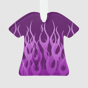 Flammes de course violet cool Flames de broches