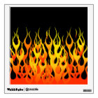 Flammes de emballage chaudes graphiques