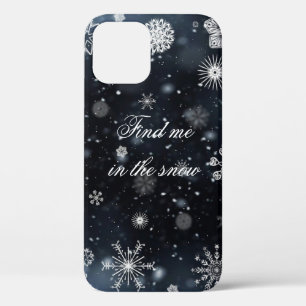Flammes de neige d'hiver Coque-Mate coque iphone