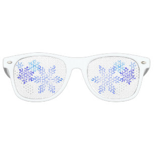 Flammes de neige Fête Favoriser les lunettes de so