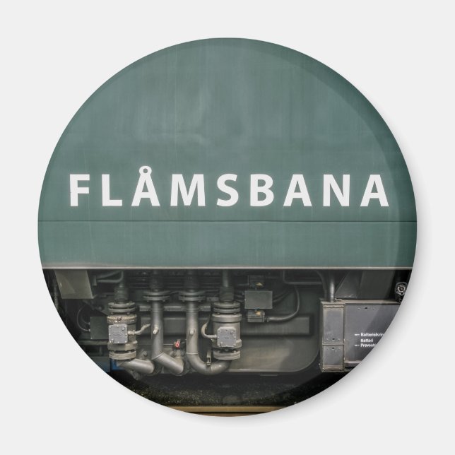 Flamsbana Norway Souvenir  Magnet (Front)