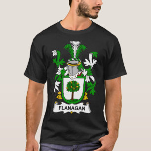 Flanagan Coat of Arms Family Crest  T-Shirt
