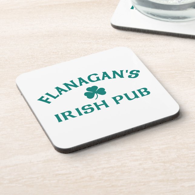 Flanagan's Irish Pub   Coaster (Left Side)