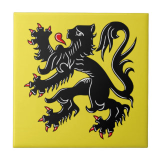 Flanders (Belgium) Flag Tile