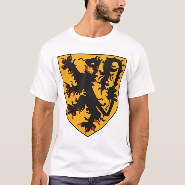 Flanders - Coat of Arms T-Shirt (Front)