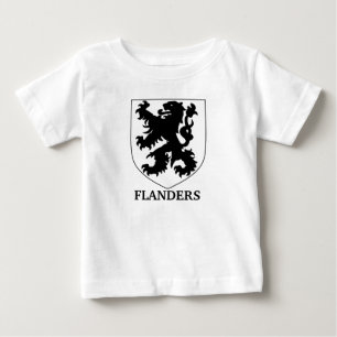 Flanders Lion Graphic Design Art Baby T-Shirt