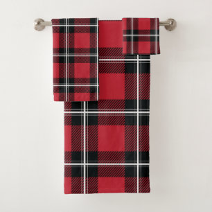 Flanelle rouge et blanche noire moderne