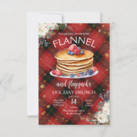Flannel and Flapjacks Christmas Holiday Brunch