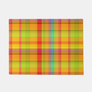flannel  doormat