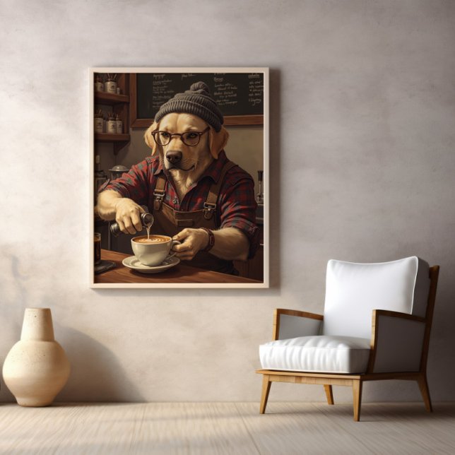 Flannel Lab’s Daily Grind Begins Poster (Creator Uploaded)