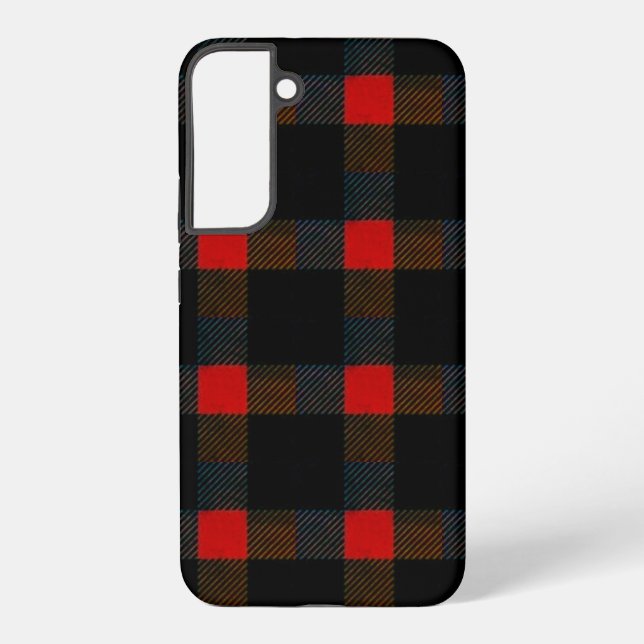  flannel/winter samsung galaxy s22+ case (Back)
