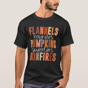 Flannels Hayrides Pumpkins Sweaters Bonfires Fall