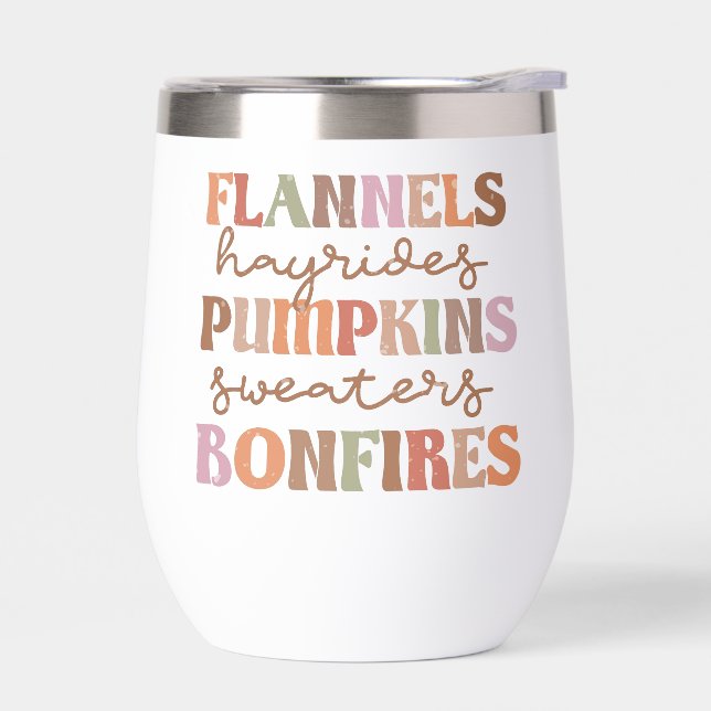 Flannels Pumpkins Bonfires (Left)