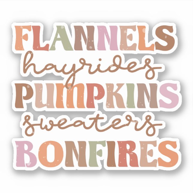 Flannels Pumpkins Bonfires (Front)