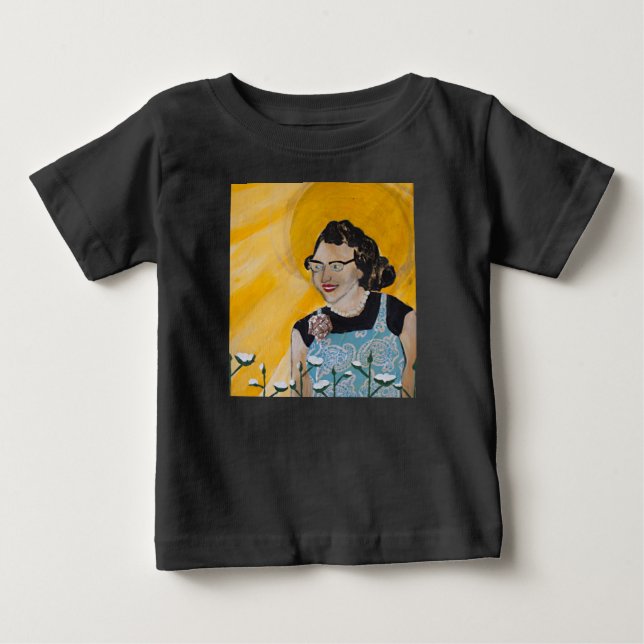 Flannery O'Connor Kid T-Shirt (Front)