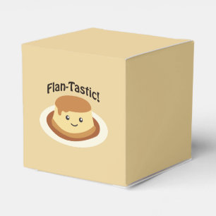 Flantastic! Cute flan Favor Box