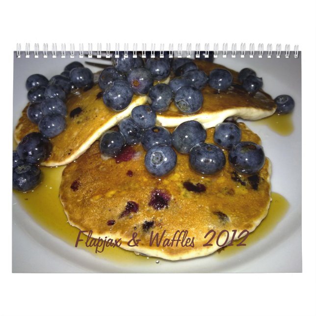 Flapjax & Waffle Calendar 2012 (Cover)