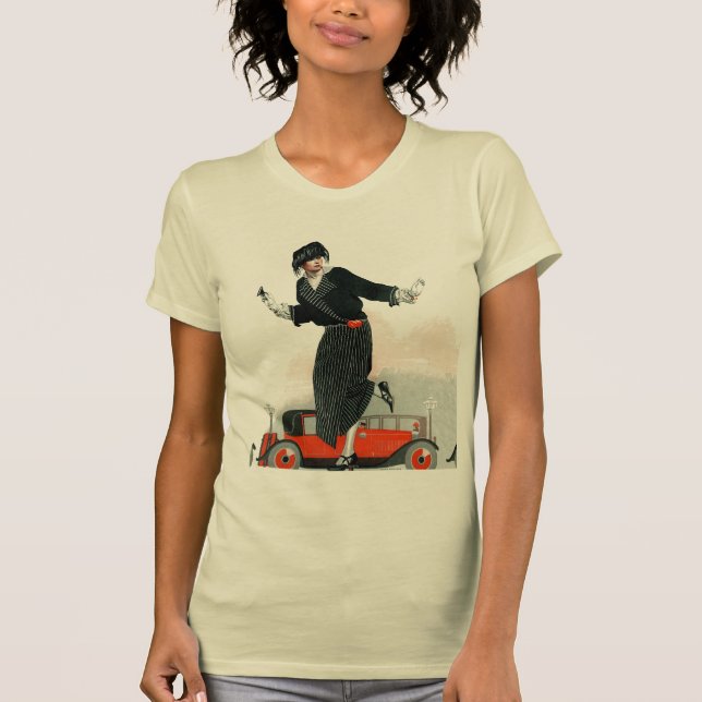 Flapper and Roadster T-Shirt (Front)