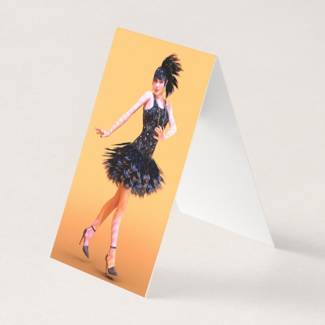 Flapper Dancing Vintage (Front)