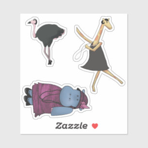 Flapper era sticker pack