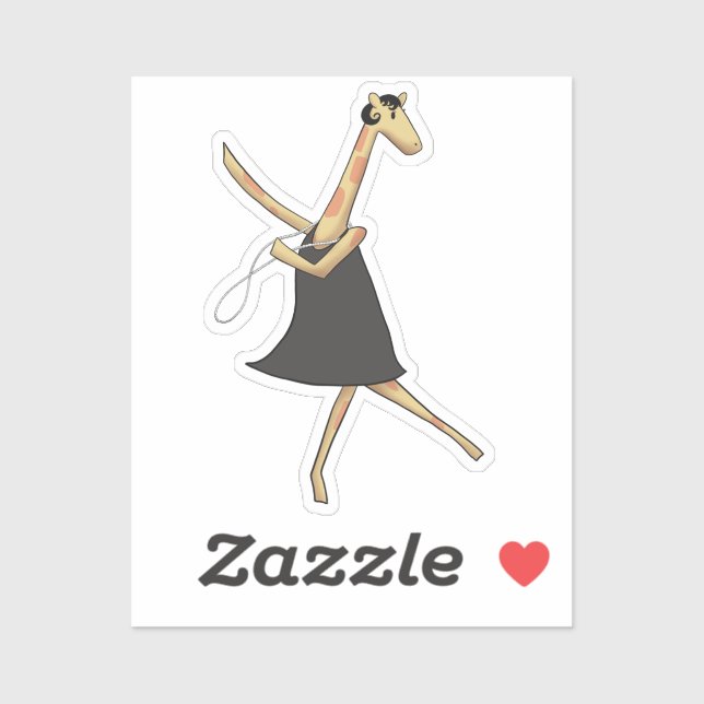 Flapper giraffe  (Sheet)