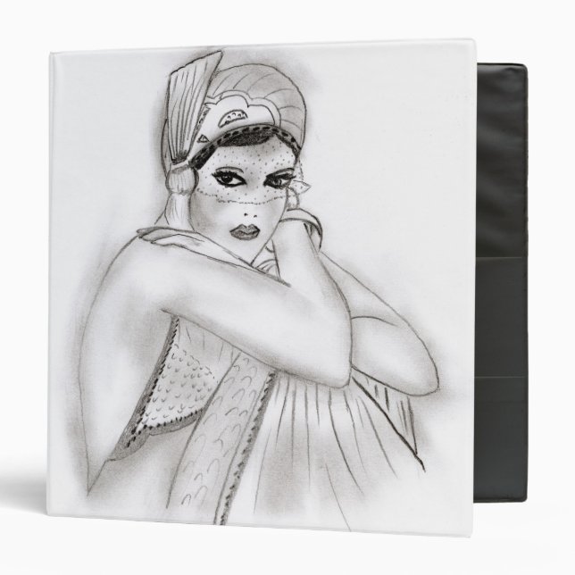Flapper Girl Binder (Front/Inside)